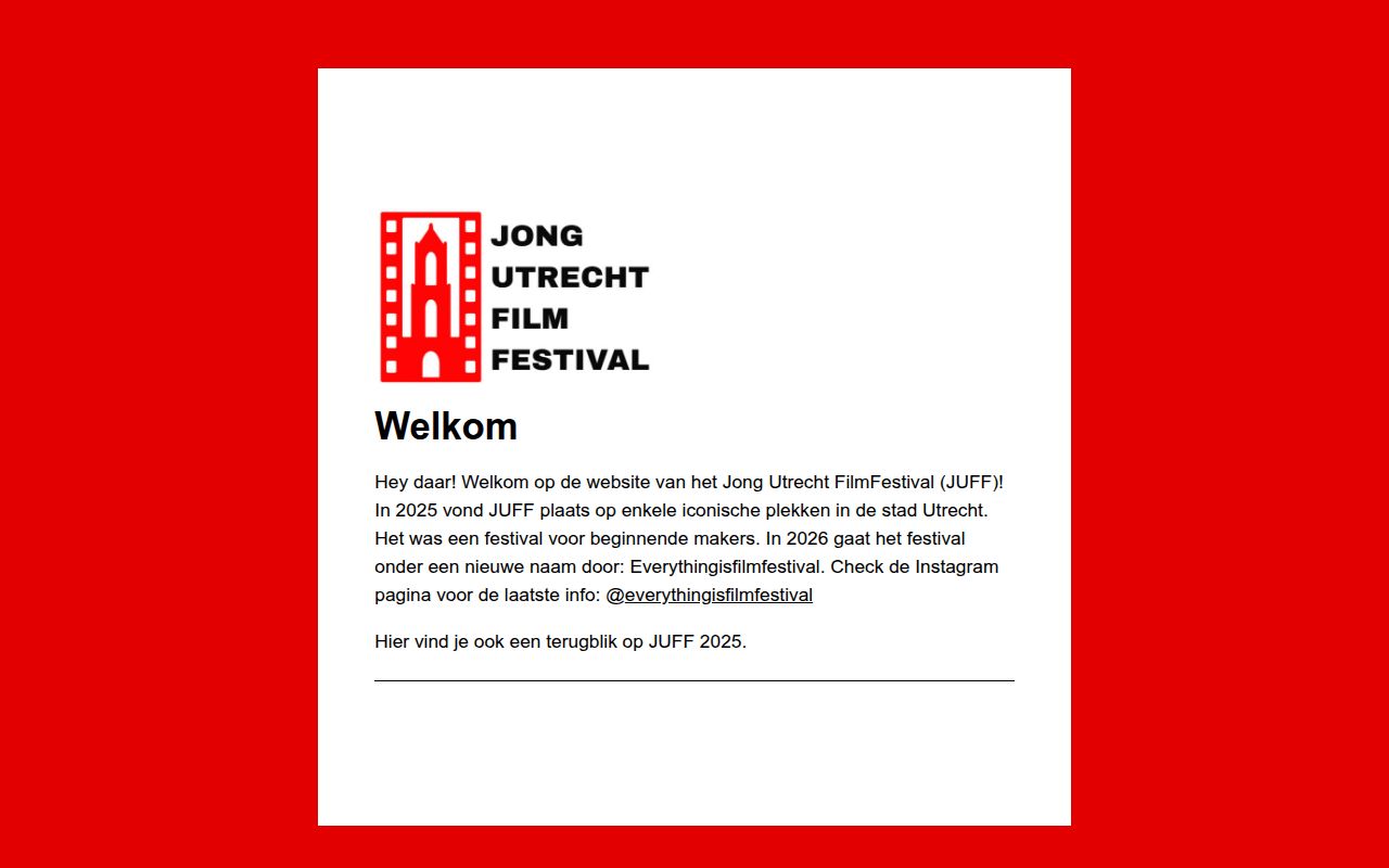 JUFF Website